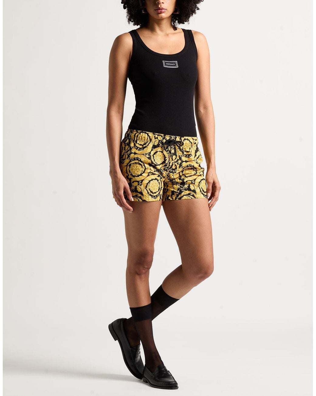Versace Black Tank Top