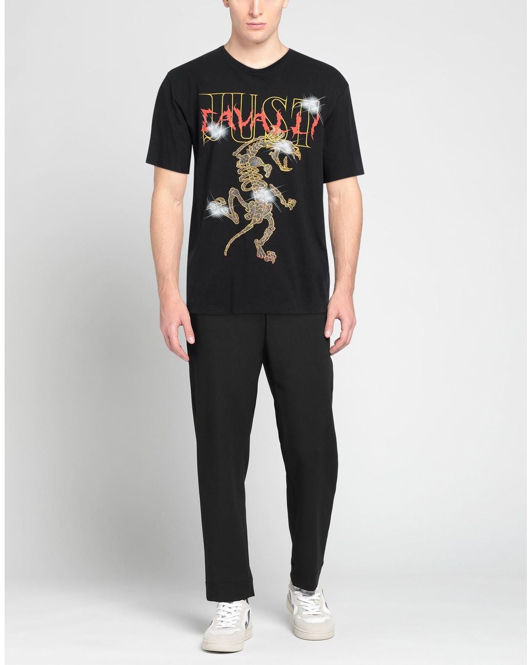 Just Cavalli Black T-shirt for men