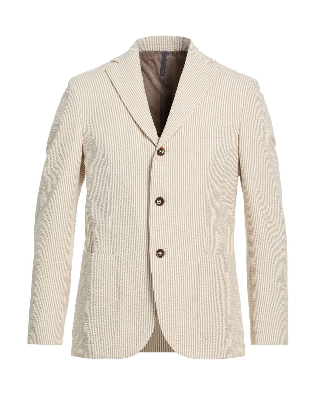 Montedoro Natural Blazer Cotton, Elastane for men