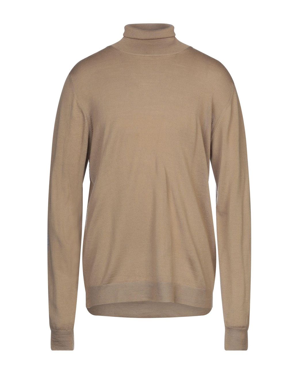 Grey Daniele Alessandrini Synthetic Turtleneck in Sand (Natural) for ...