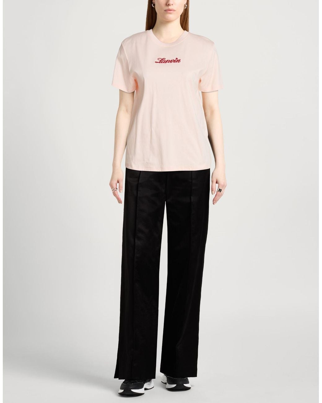 Lanvin Pink T-Shirt Cotton