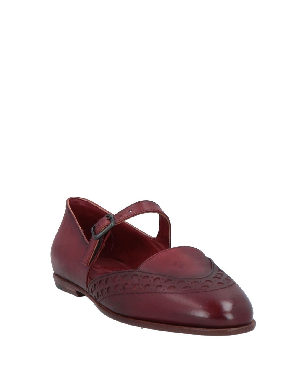 Pantanetti Red Ballet Flats