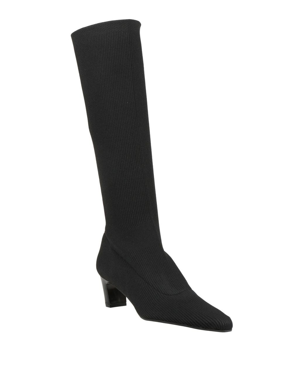 Zinda Black Boot Textile Fibers