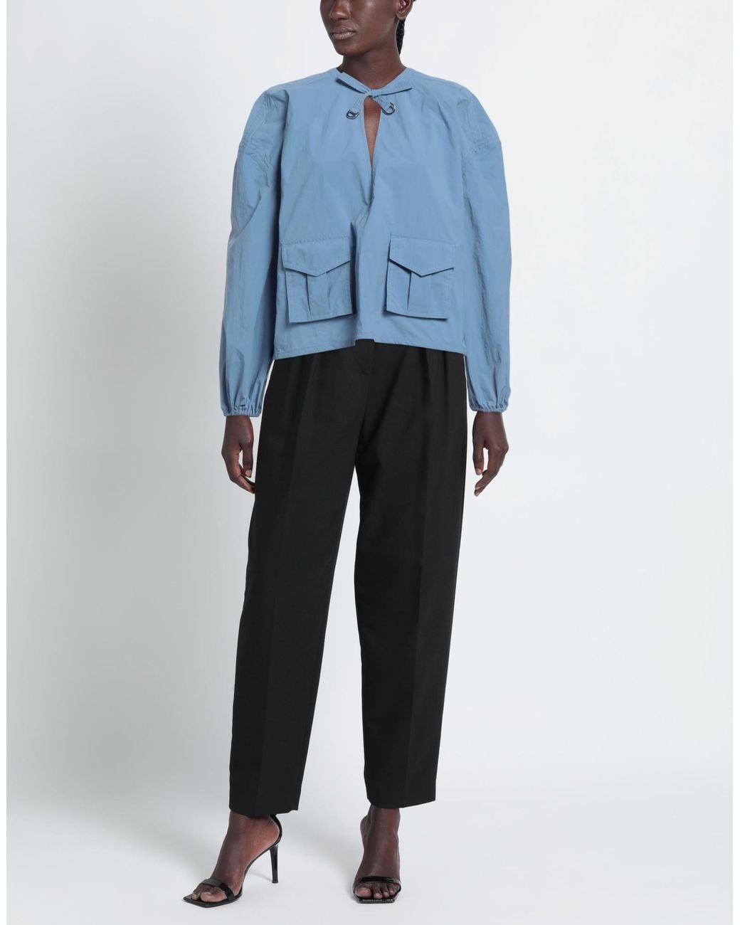 Saks Potts Blue Top