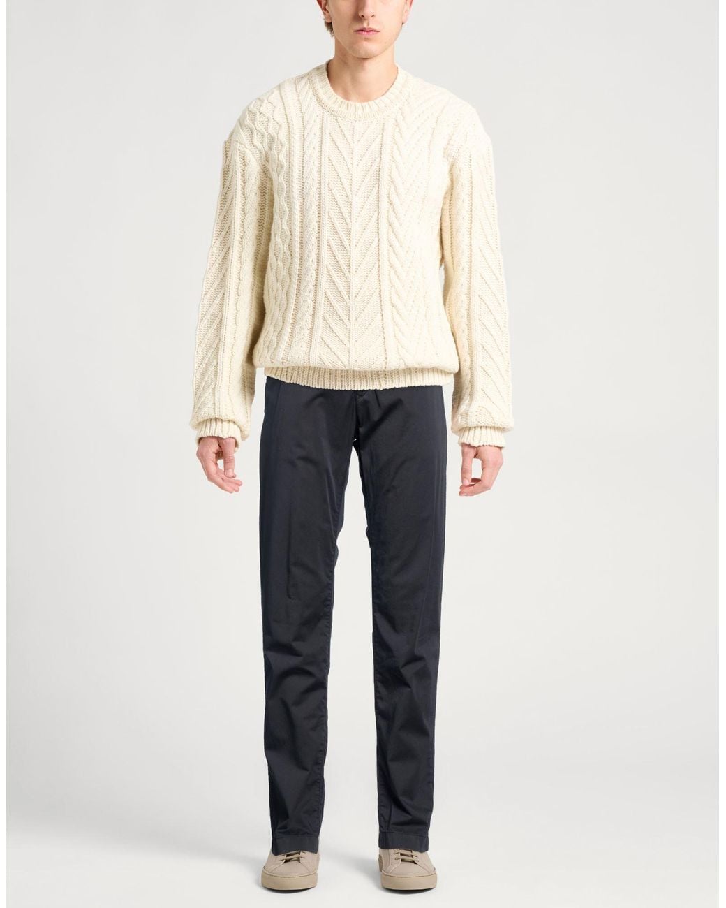 Moorer Blue Trouser for men
