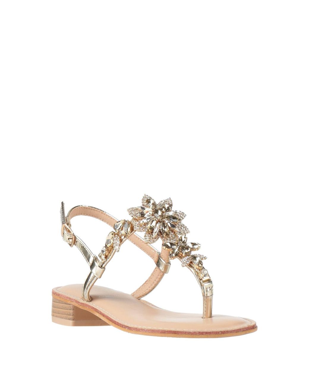 Gai Mattiolo Natural Thong Sandals