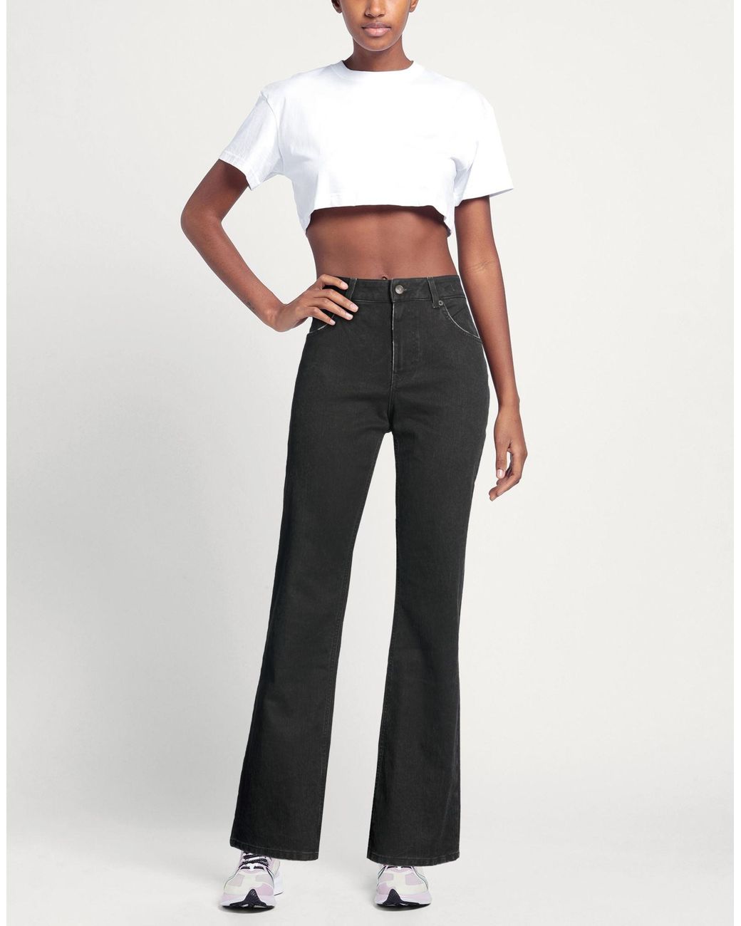 Department 5 Black Jeans Cotton, Recycled Cotton, Recycled Elastane