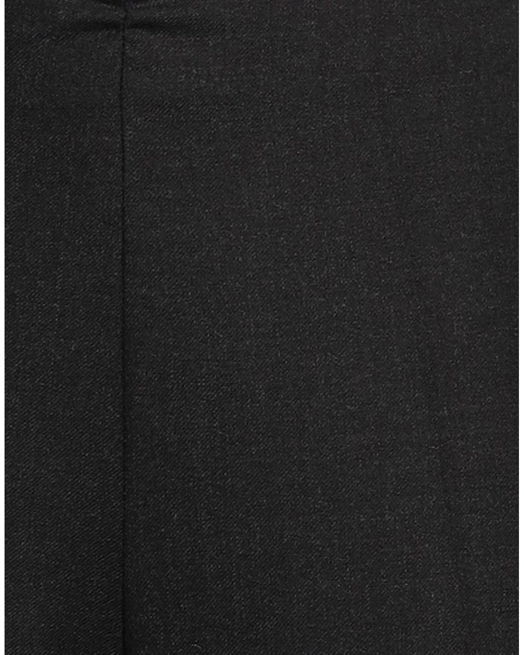 Clips Black Charcoal Pants Virgin Wool, Elastane