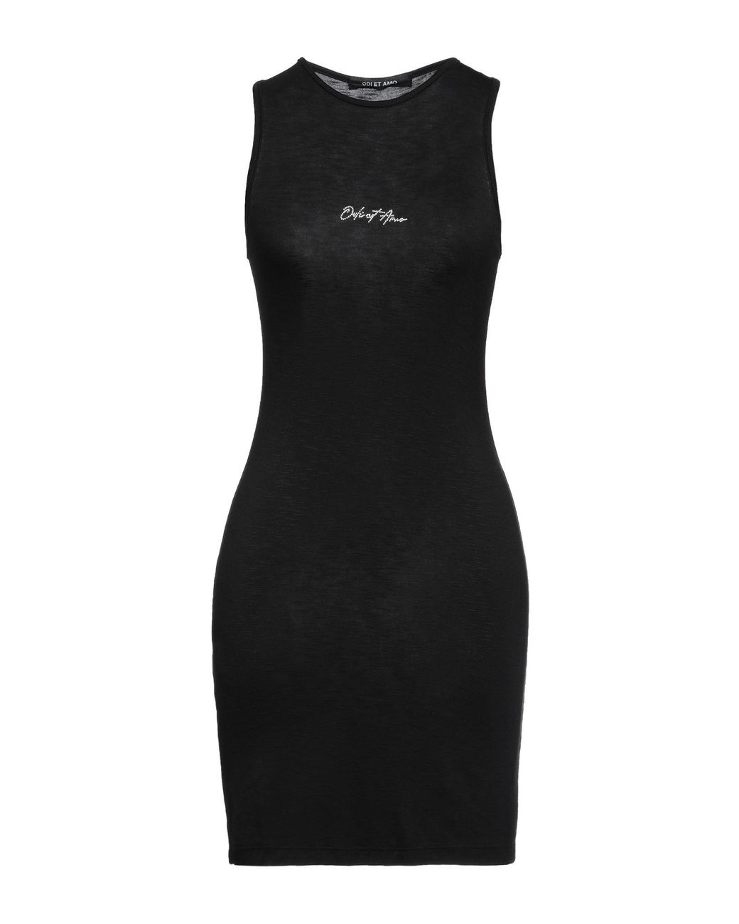Odi Et Amo Black Mini Dress