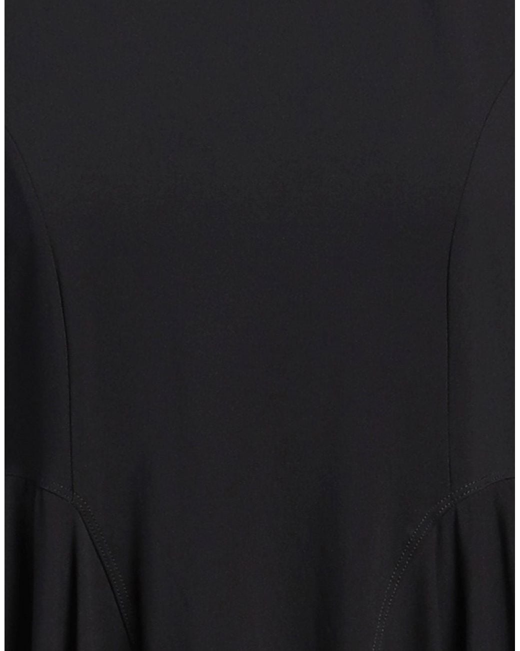 High Black Maxi Dress Nylon, Elastane