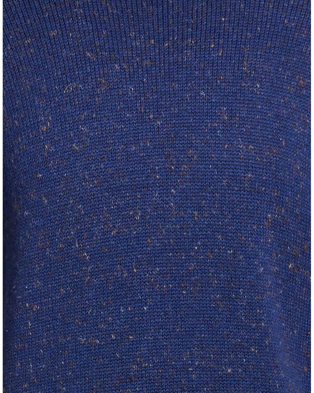 Grifoni Blue Turtleneck Wool, Polyamide, Linen for men