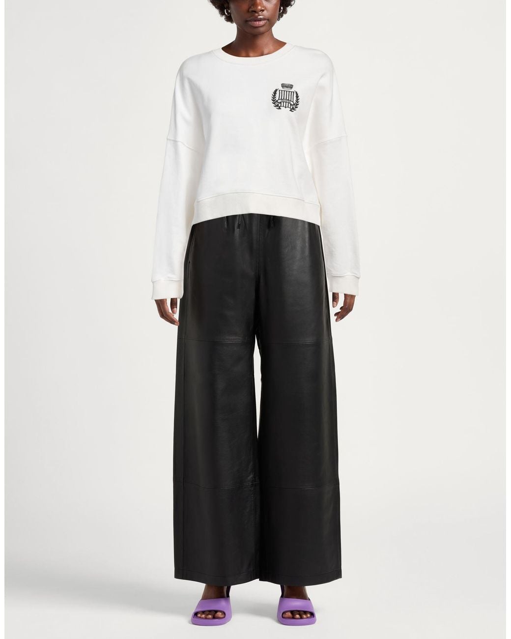 Manuel Ritz White Sweatshirt Cotton