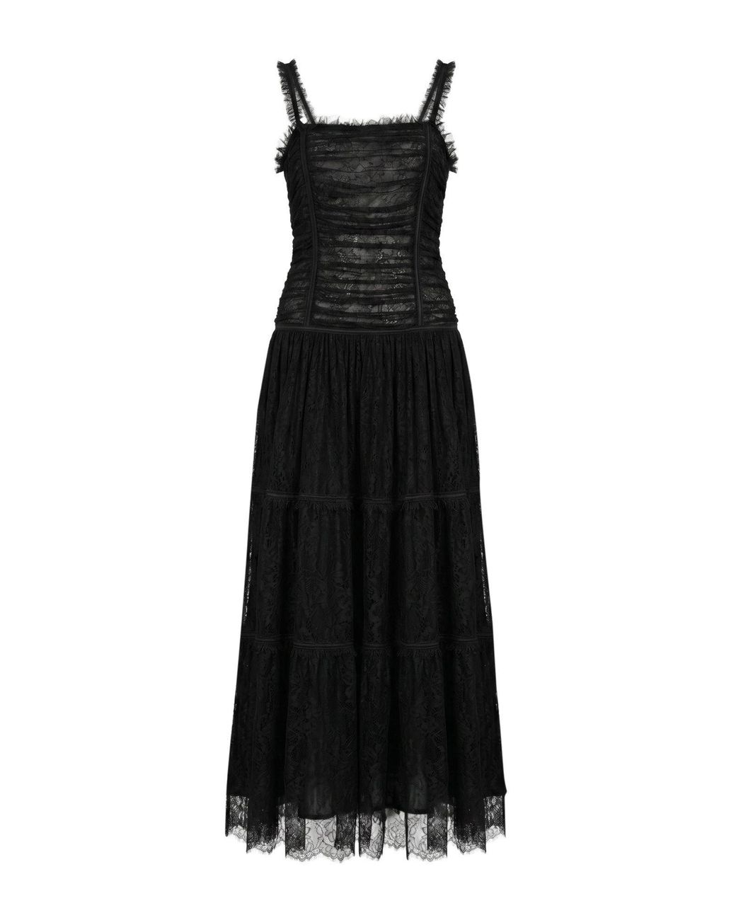 Ulla Johnson Black Maxi Dress