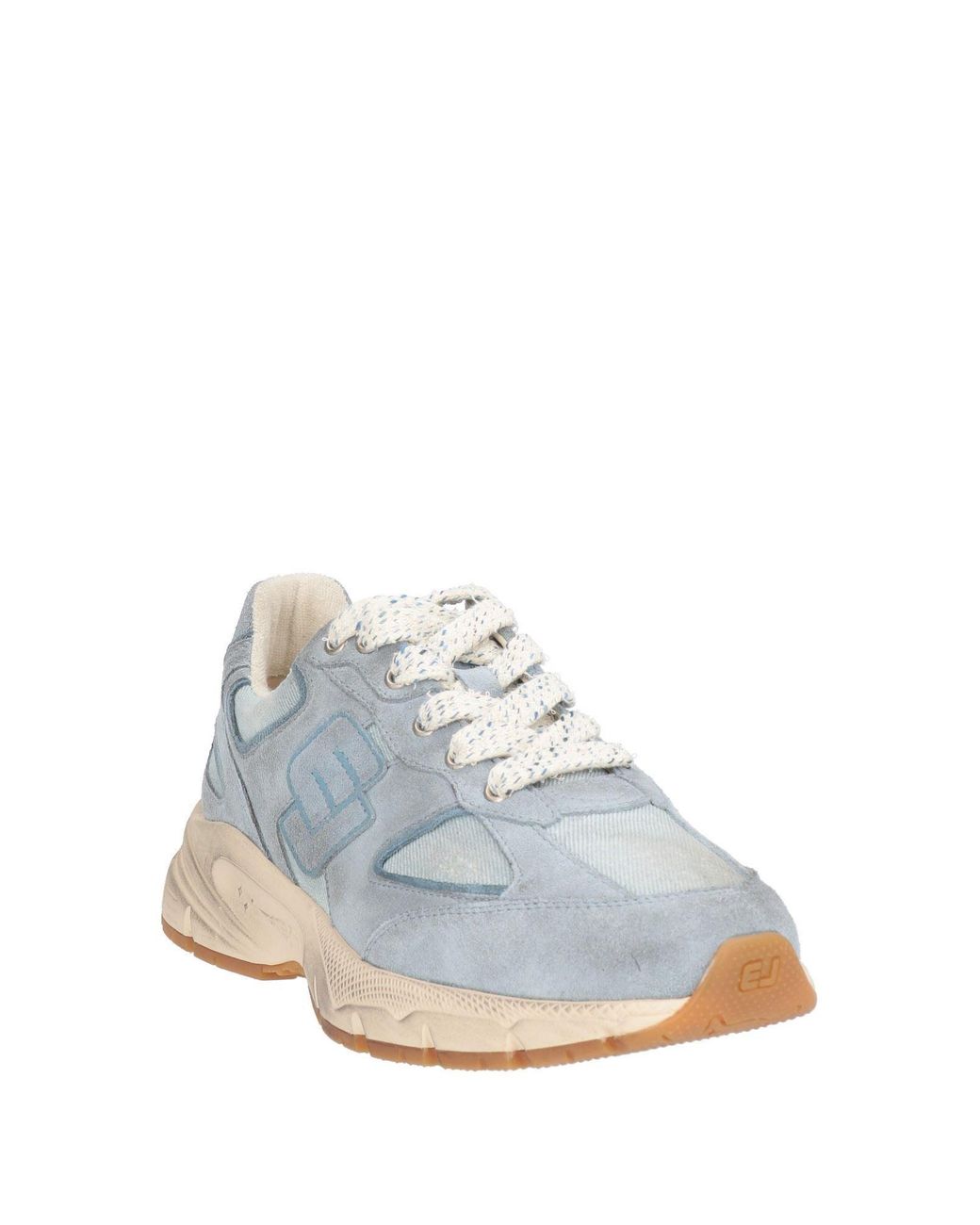 ENTERPRISE JAPAN Blue Sky Sneakers Cow Leather, Textile Fibers for men