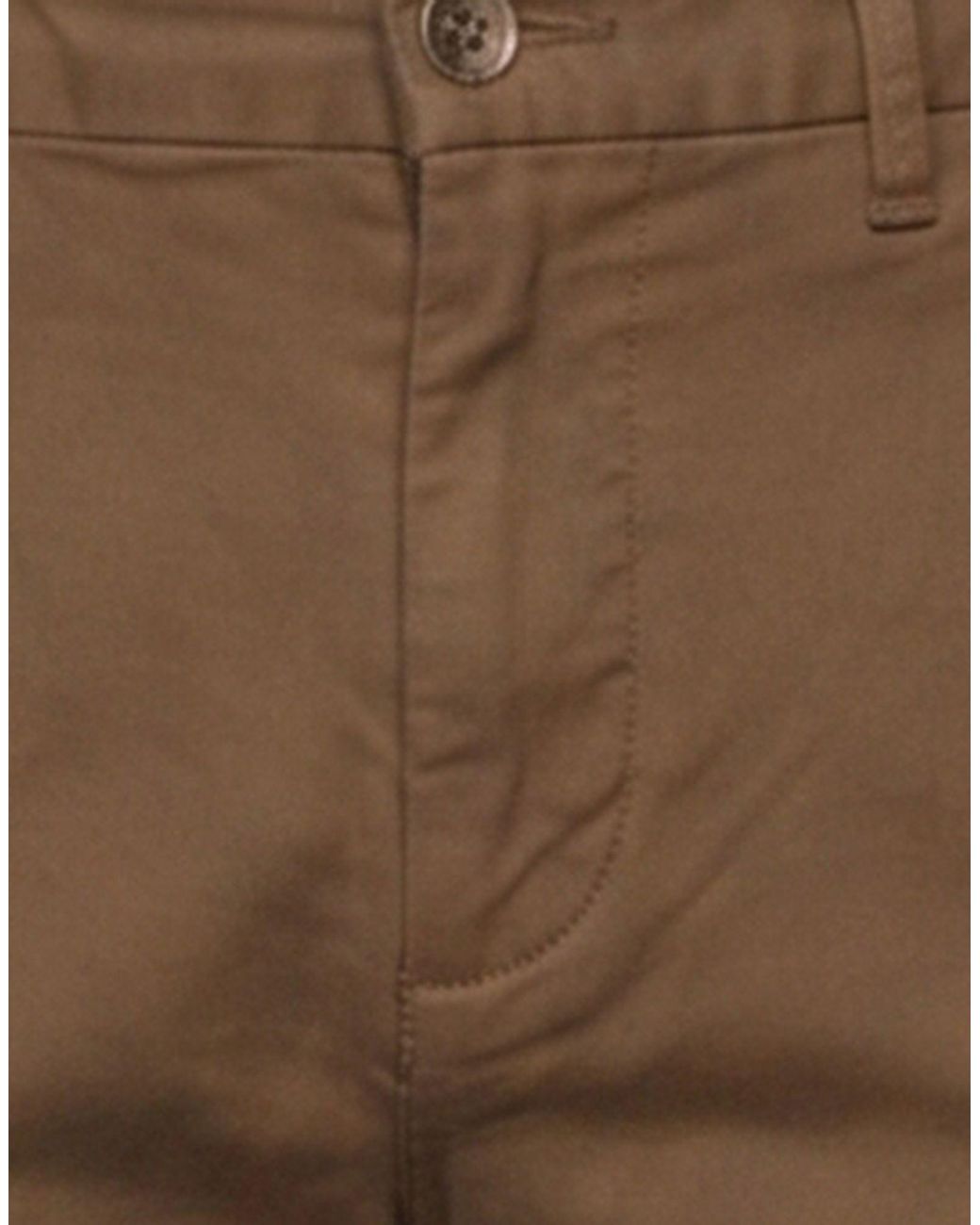 PT Torino Brown Pants Cotton, Elastane for men