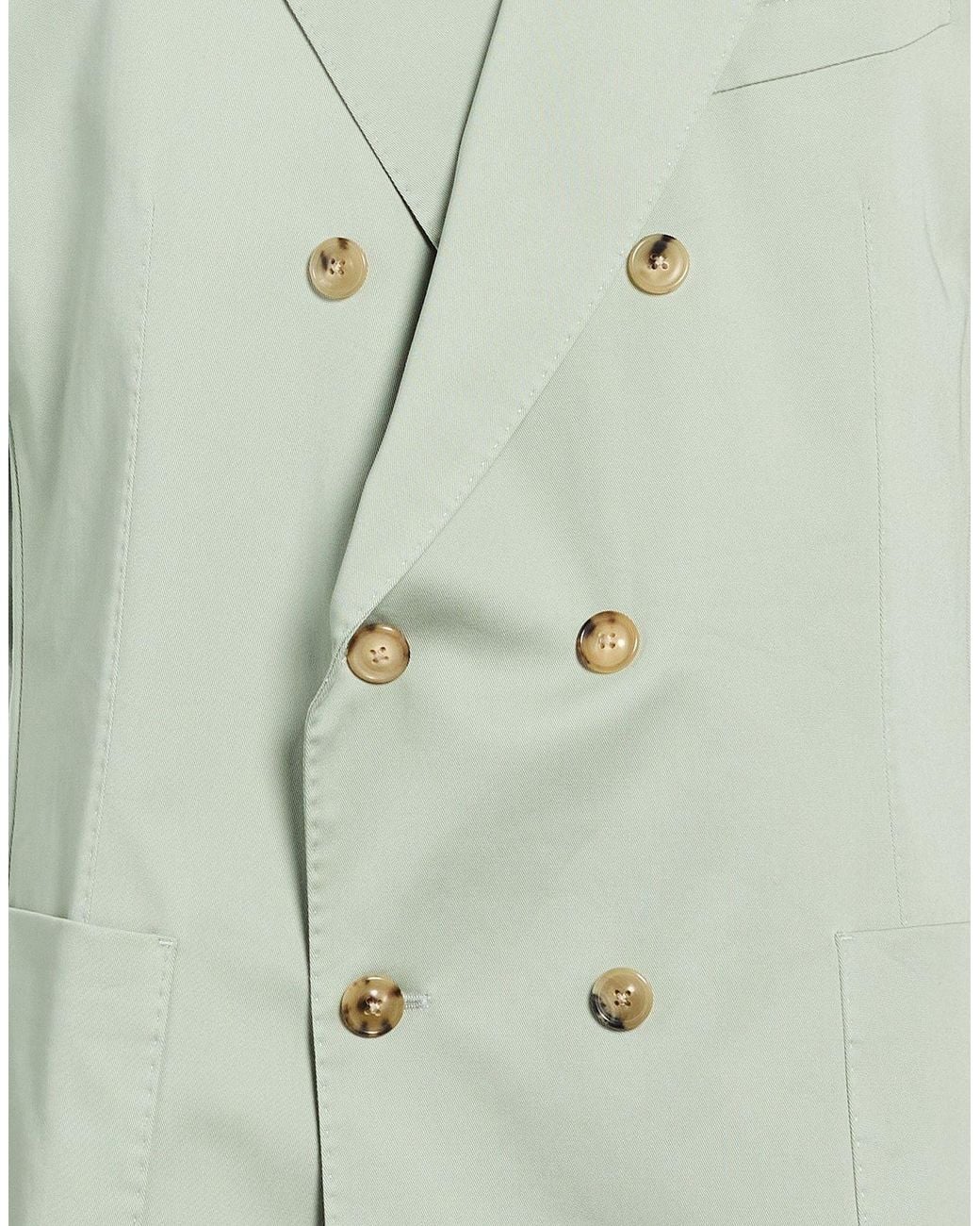 Windsor. Green Blazer Cotton, Elastane for men