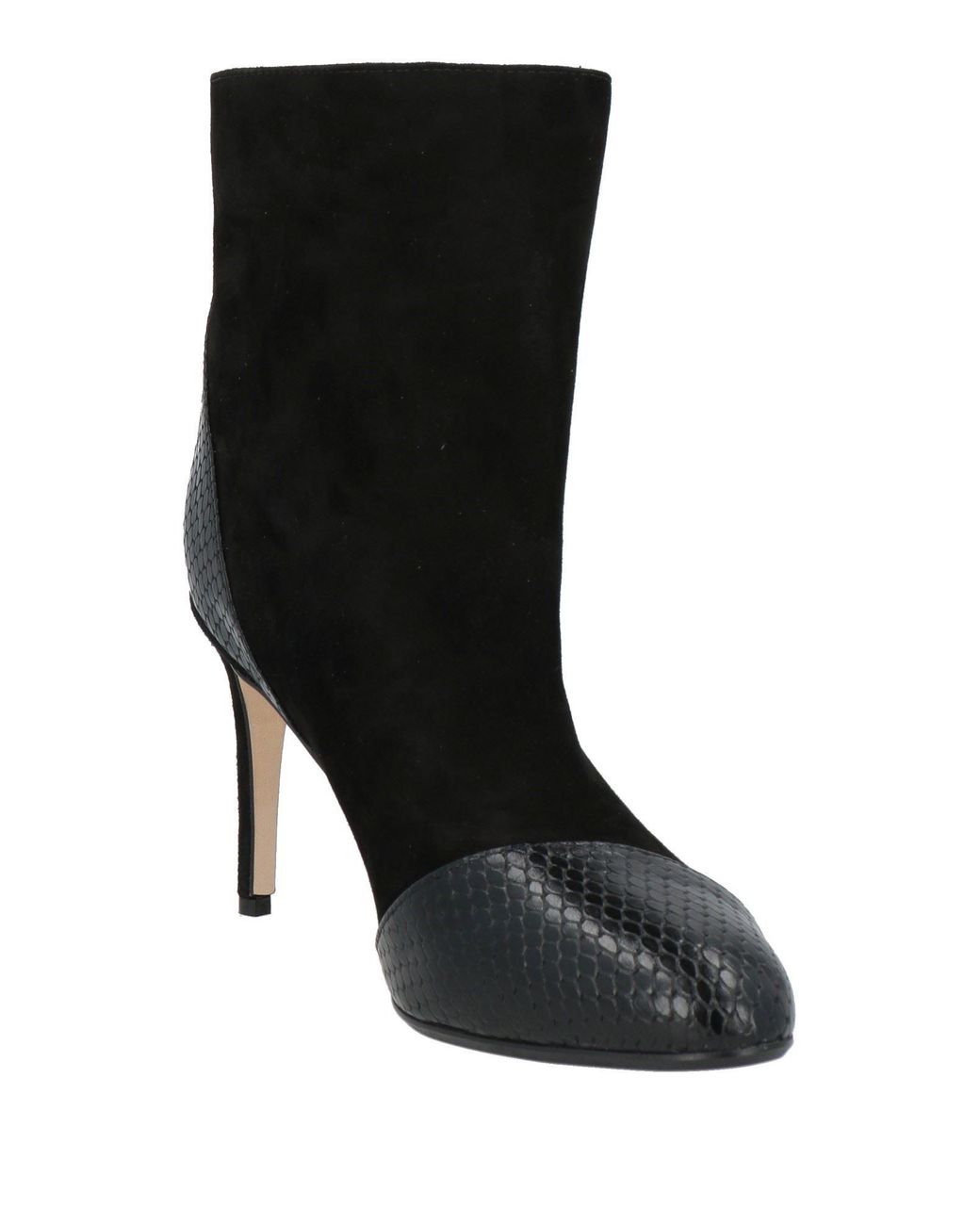 Dondup Black Ankle Boots Leather