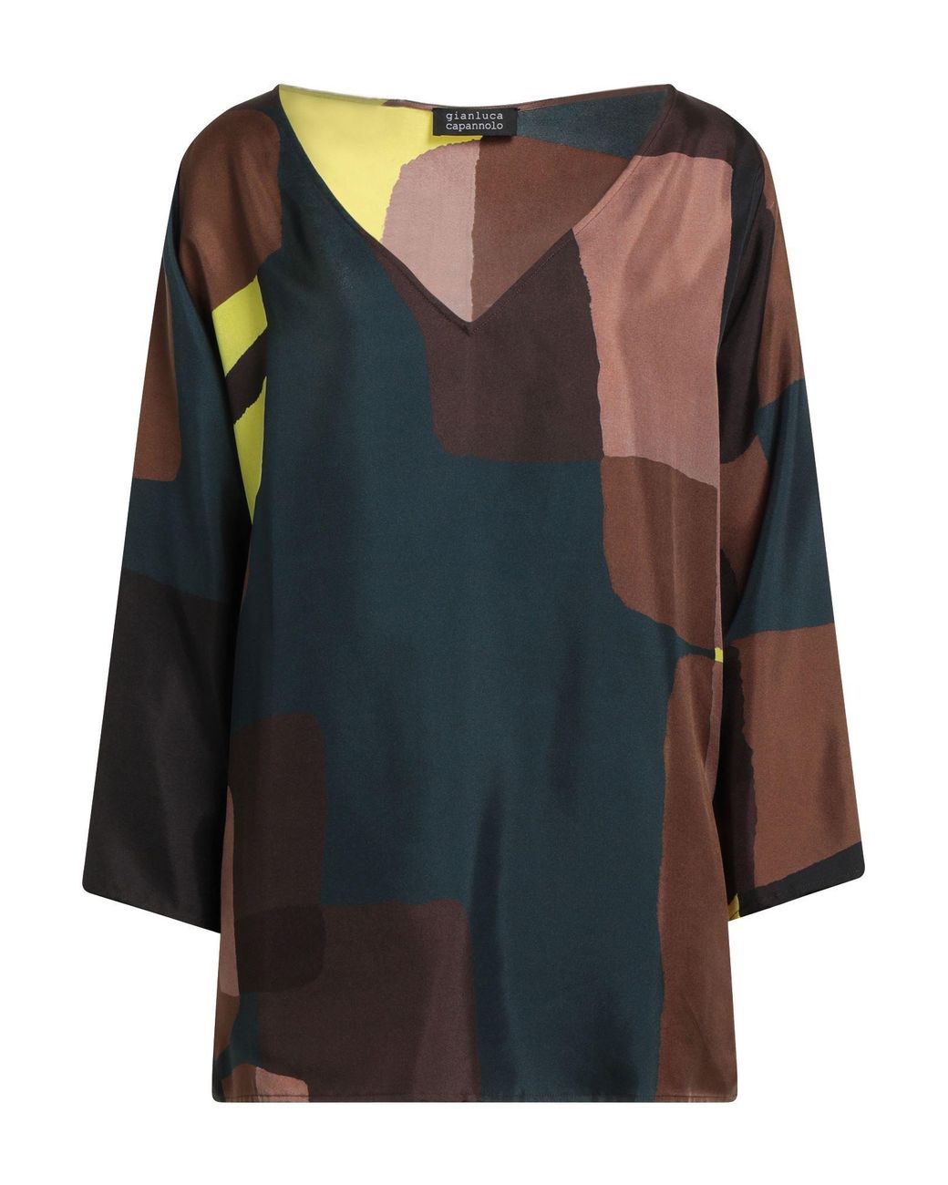Gianluca Capannolo Black Top Silk
