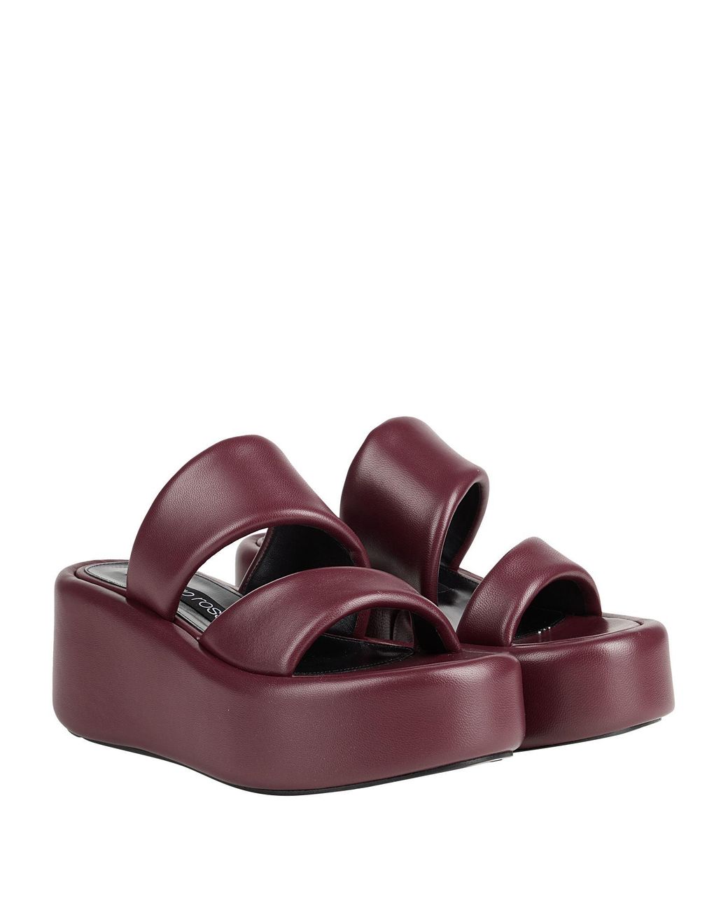 Sergio Rossi Purple Sandals Leather