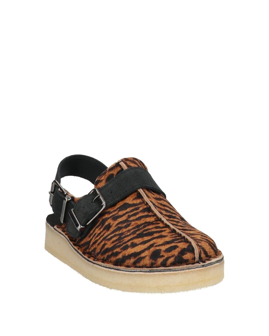 Clarks Brown Mules & Clogs Leather