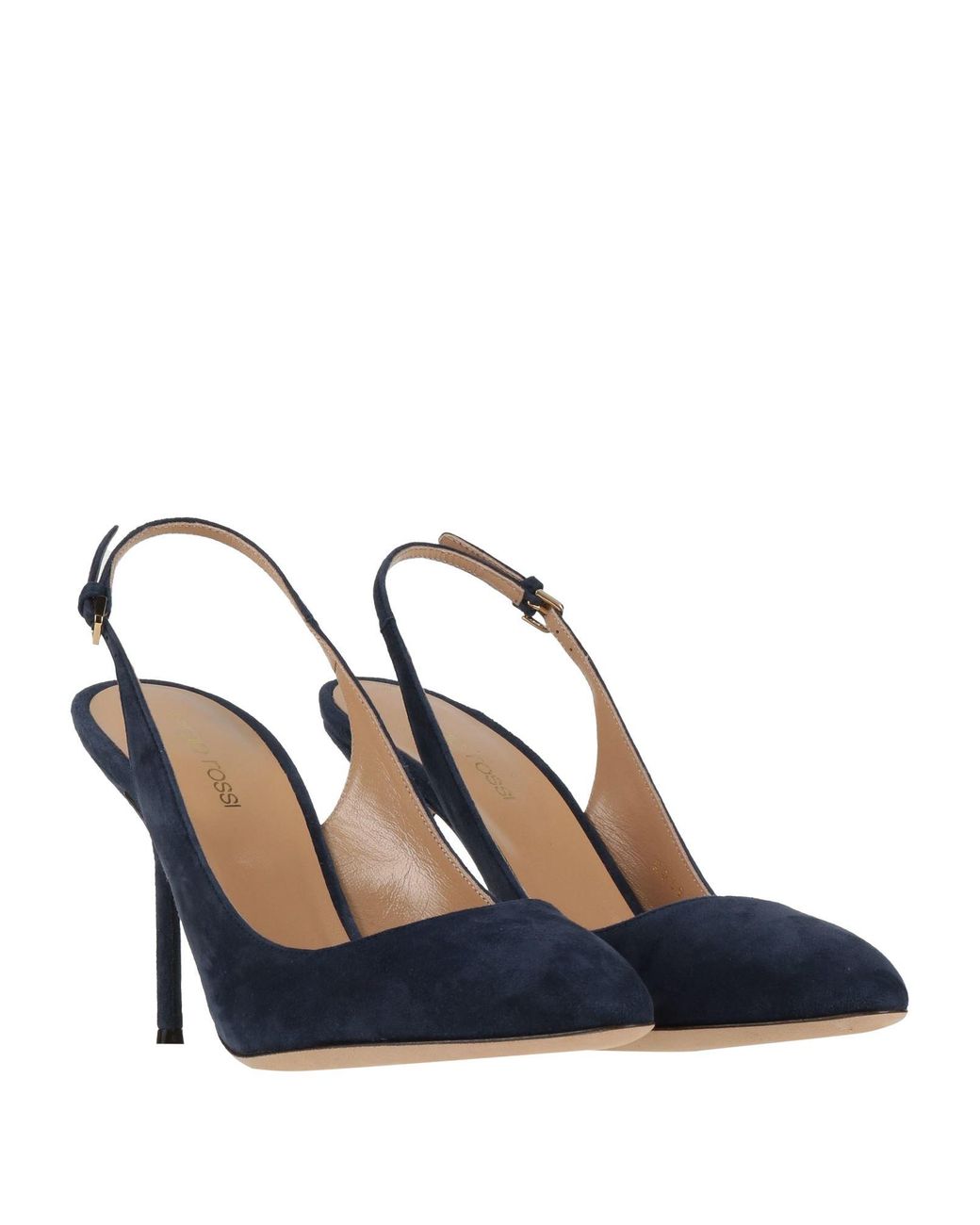 Sergio Rossi Blue Pumps Leather