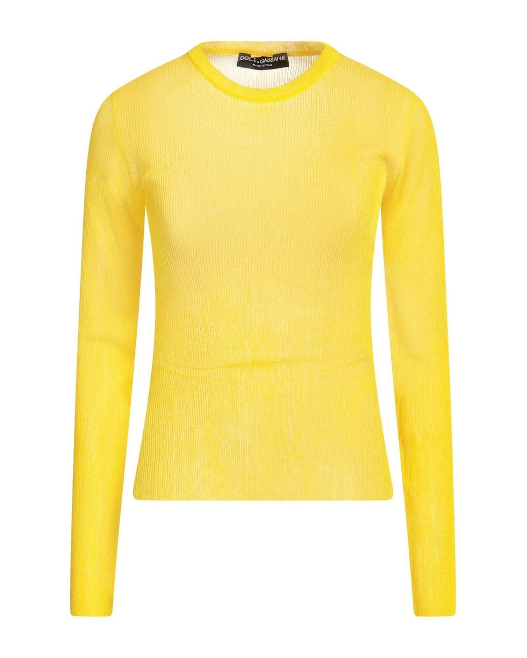 Pullover di Dolce & Gabbana in Yellow