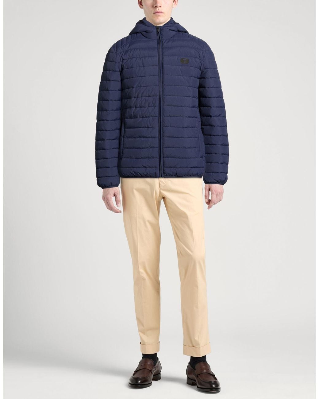Trussardi Blue Puffers for men