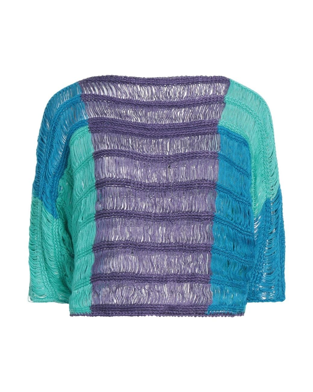 Alberta Ferretti Blue Pullover