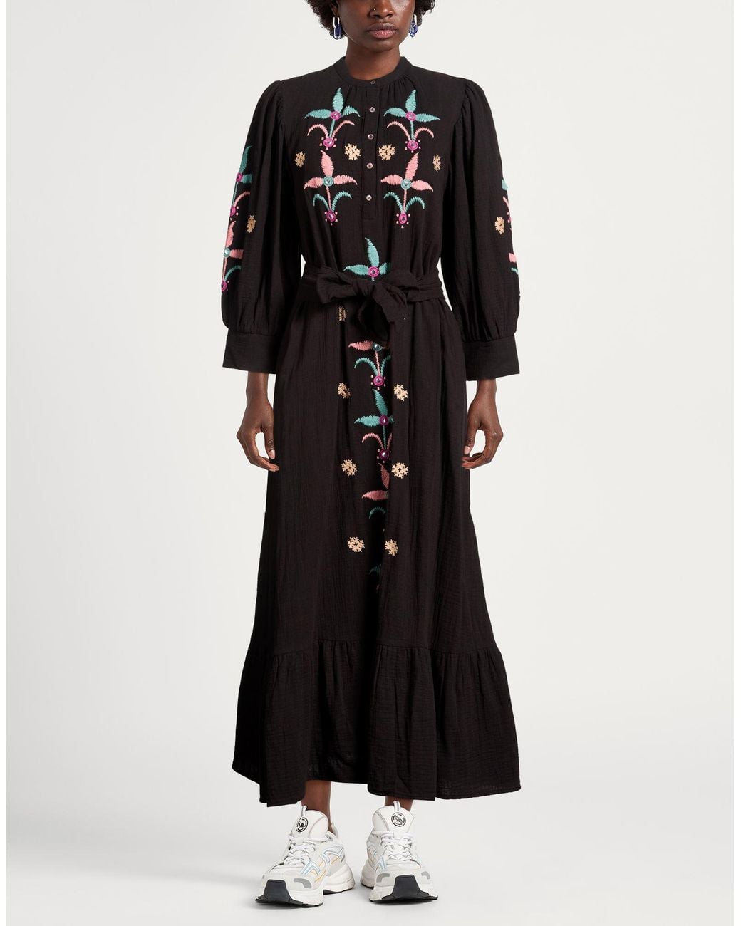 Antik Batik Black Maxi Dress
