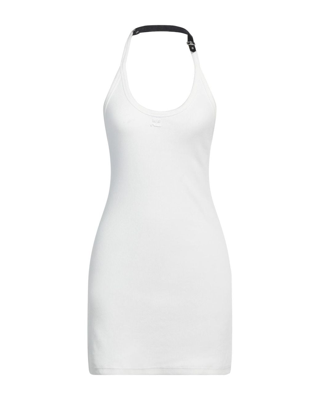 Courreges White Mini Dress