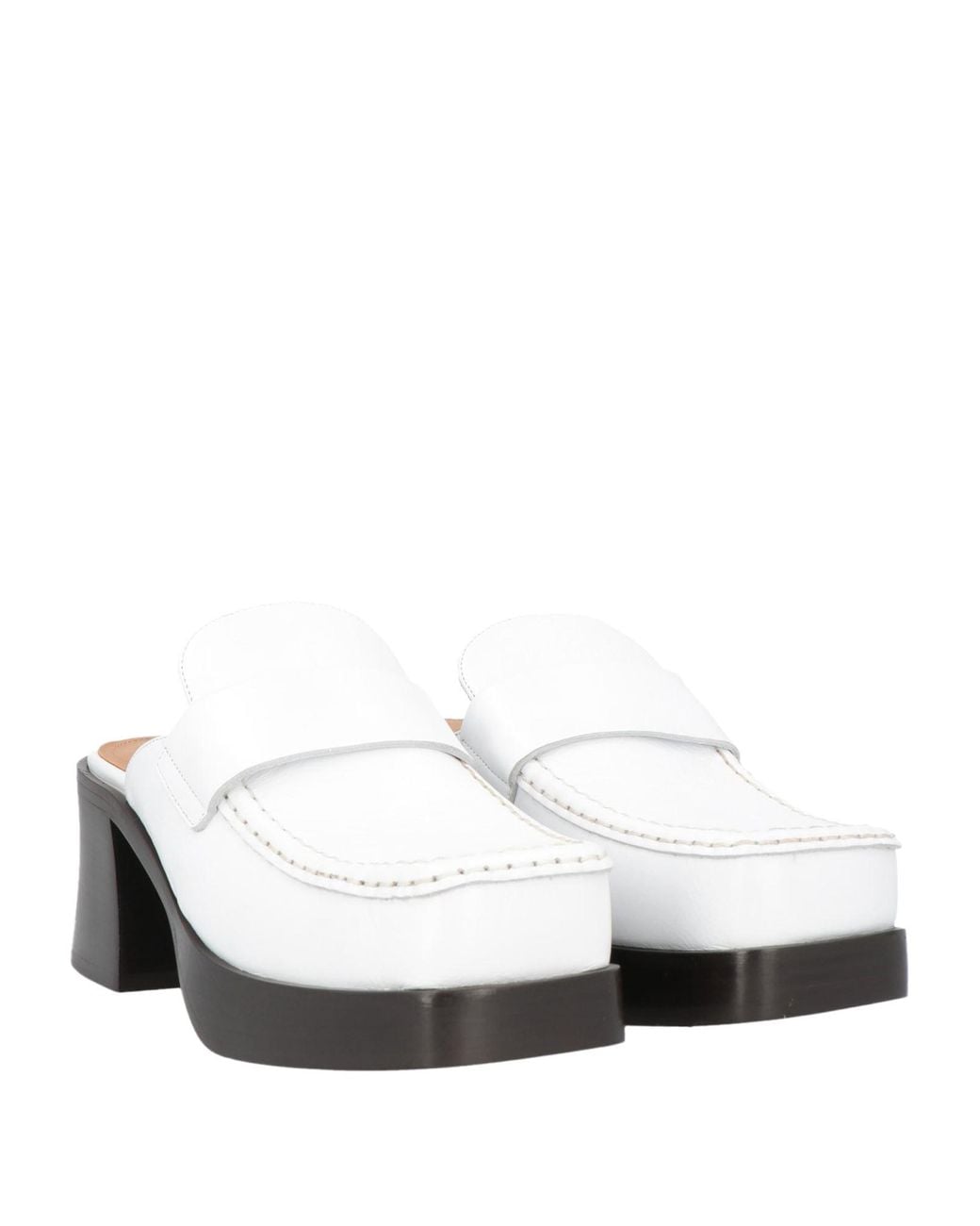 Marni White Mules & Clogs