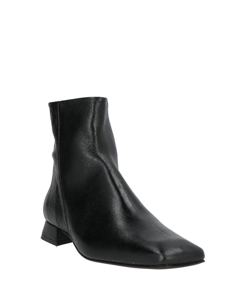 Zinda Black Ankle Boots Leather