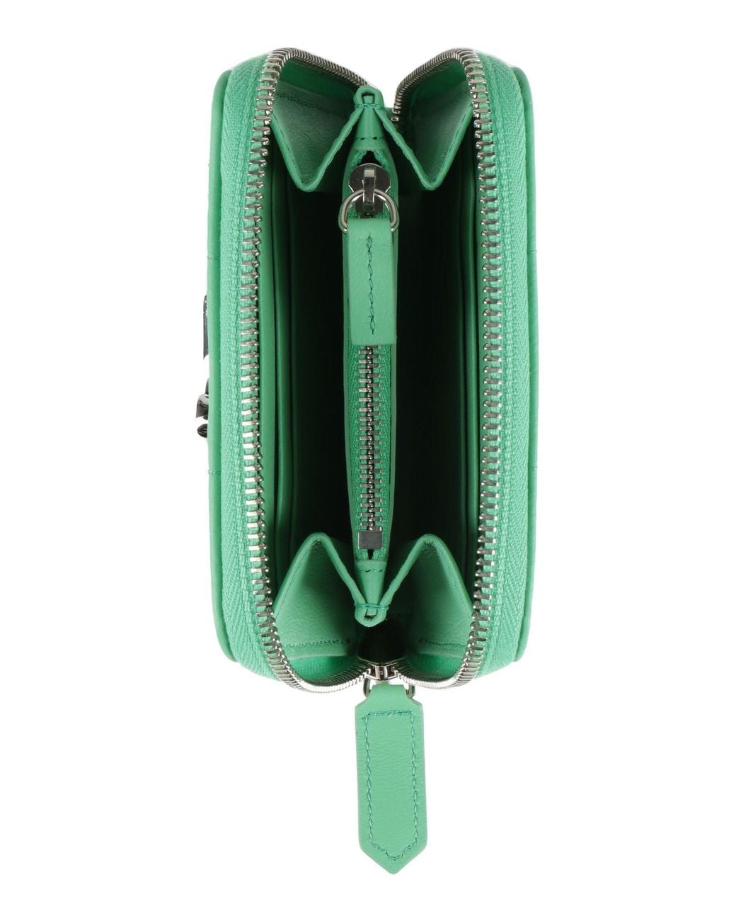 DSquared² Green Wallet Leather