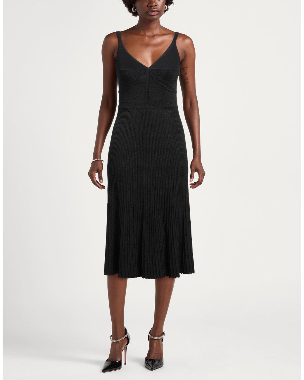 Pinko Black Midi Dress
