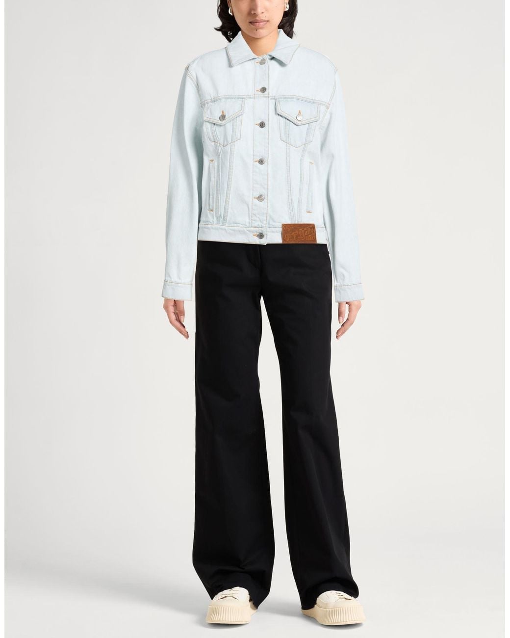 Bally Blue Denim Outerwear