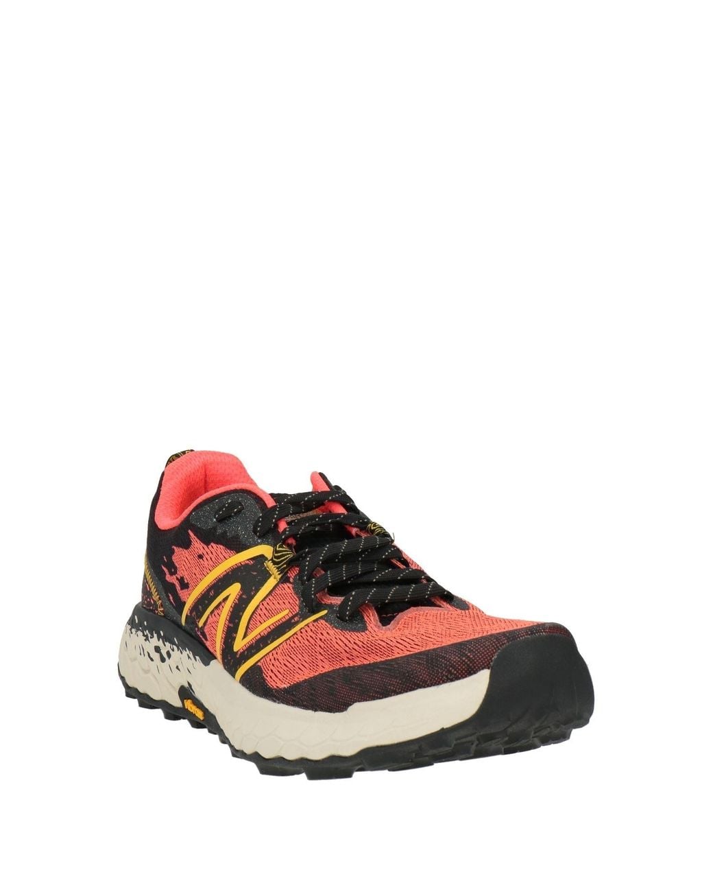 New Balance Red Fresh Foam X Hierro Coral Sneakers Textile Fibers for men