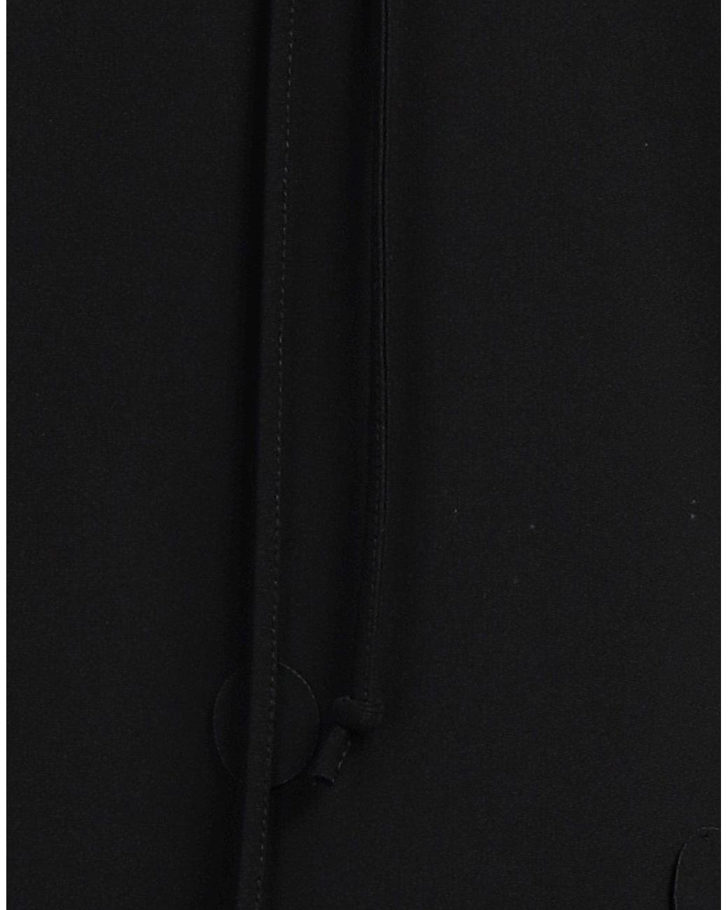 1 One Black Mini Dress Viscose, Polyamide, Elastane