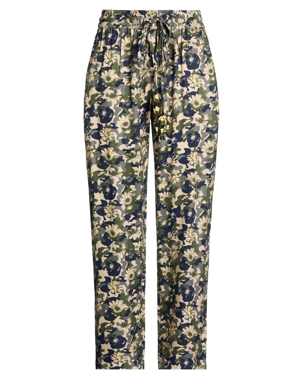 CONNOR & BLAKE Gray Military Pants Viscose
