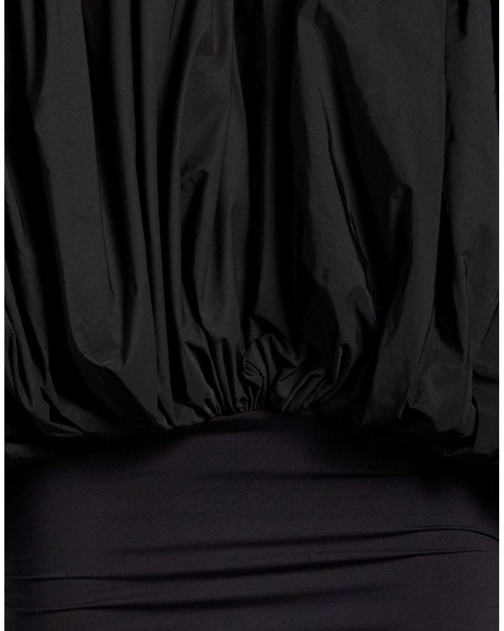 VAQUERA Black Mini Dress Polyester, Polyamide, Elastane