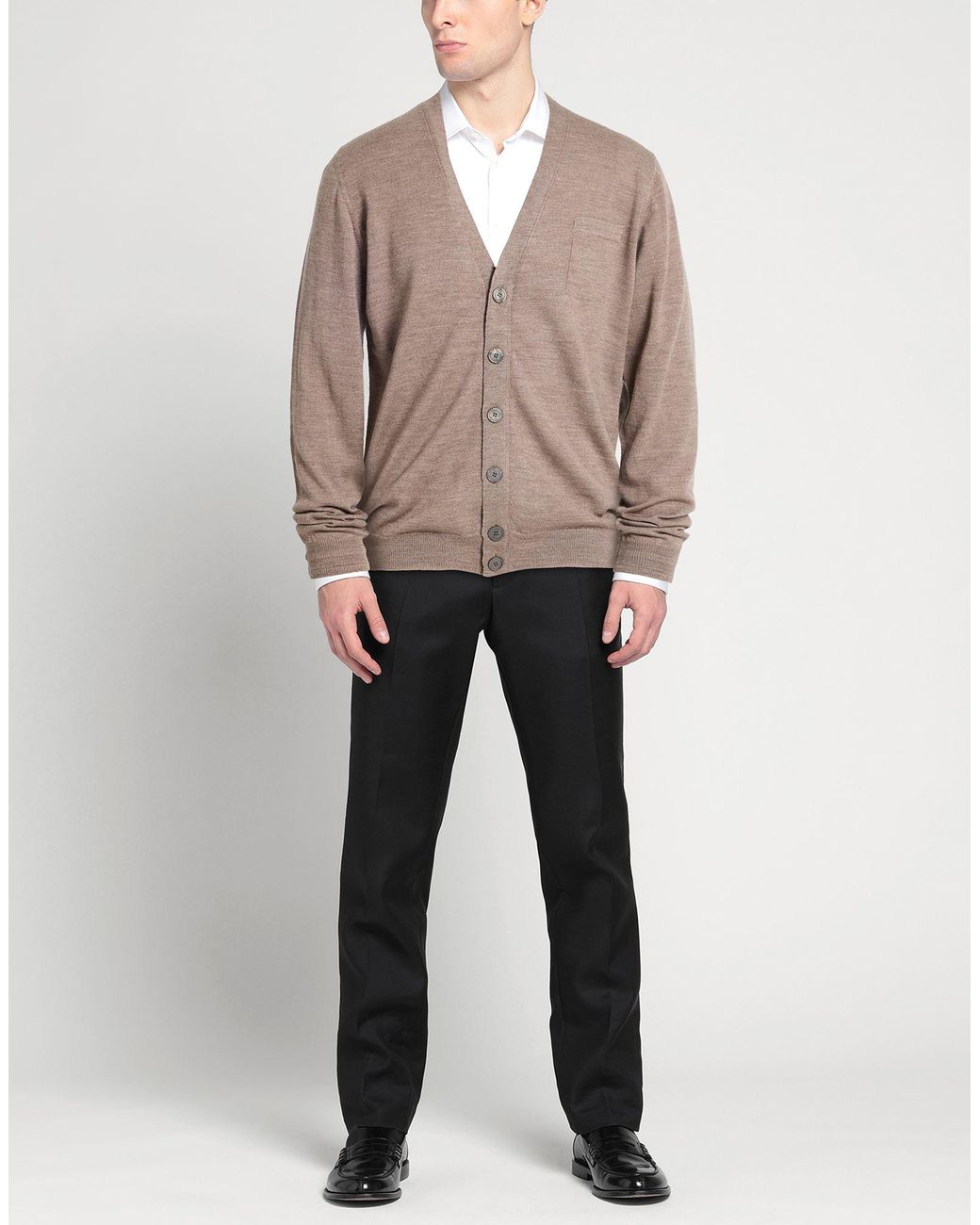 Alpha Studio Brown Cardigans for men