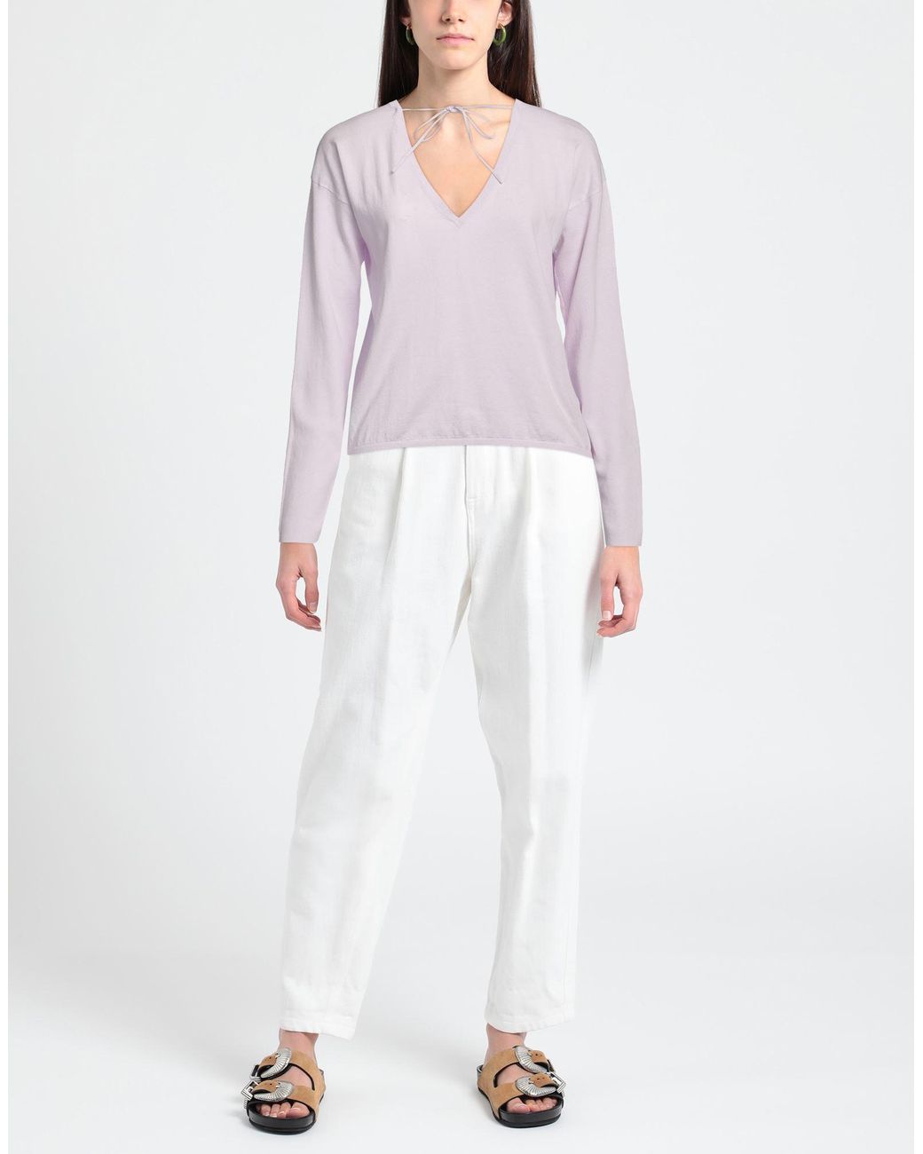 Ballantyne Purple Sweater