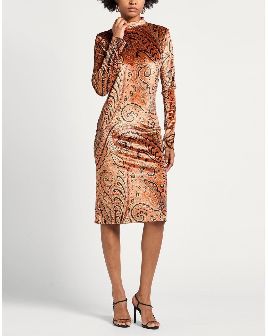 Robe Midi Etro en coloris Brown