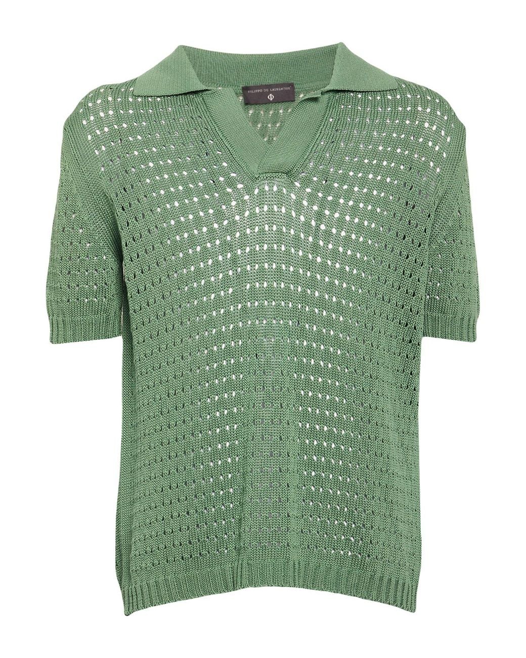 Pullover FILIPPO DE LAURENTIIS de hombre de color Green