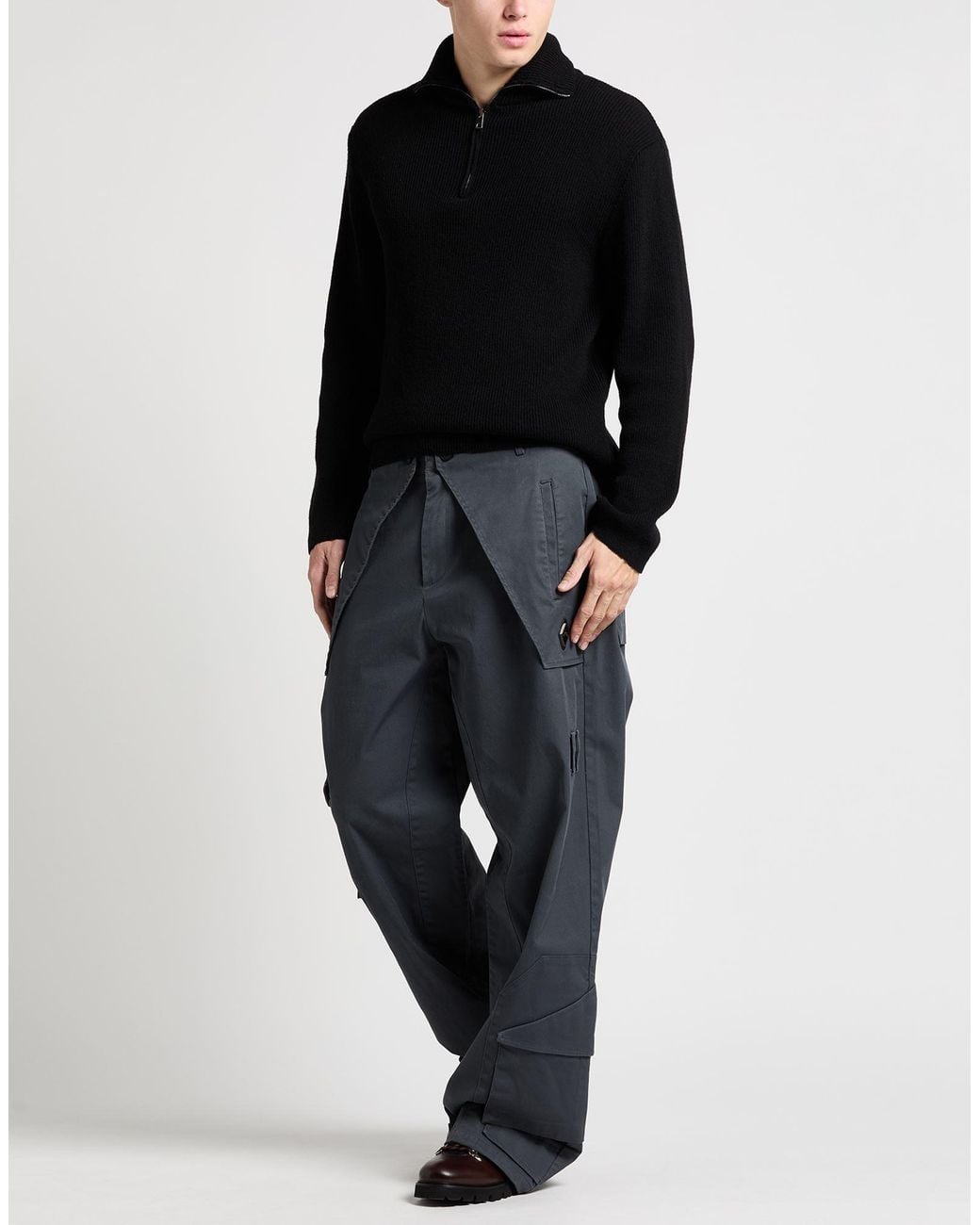 A_COLD_WALL* Blue Pants Cotton, Elastane for men