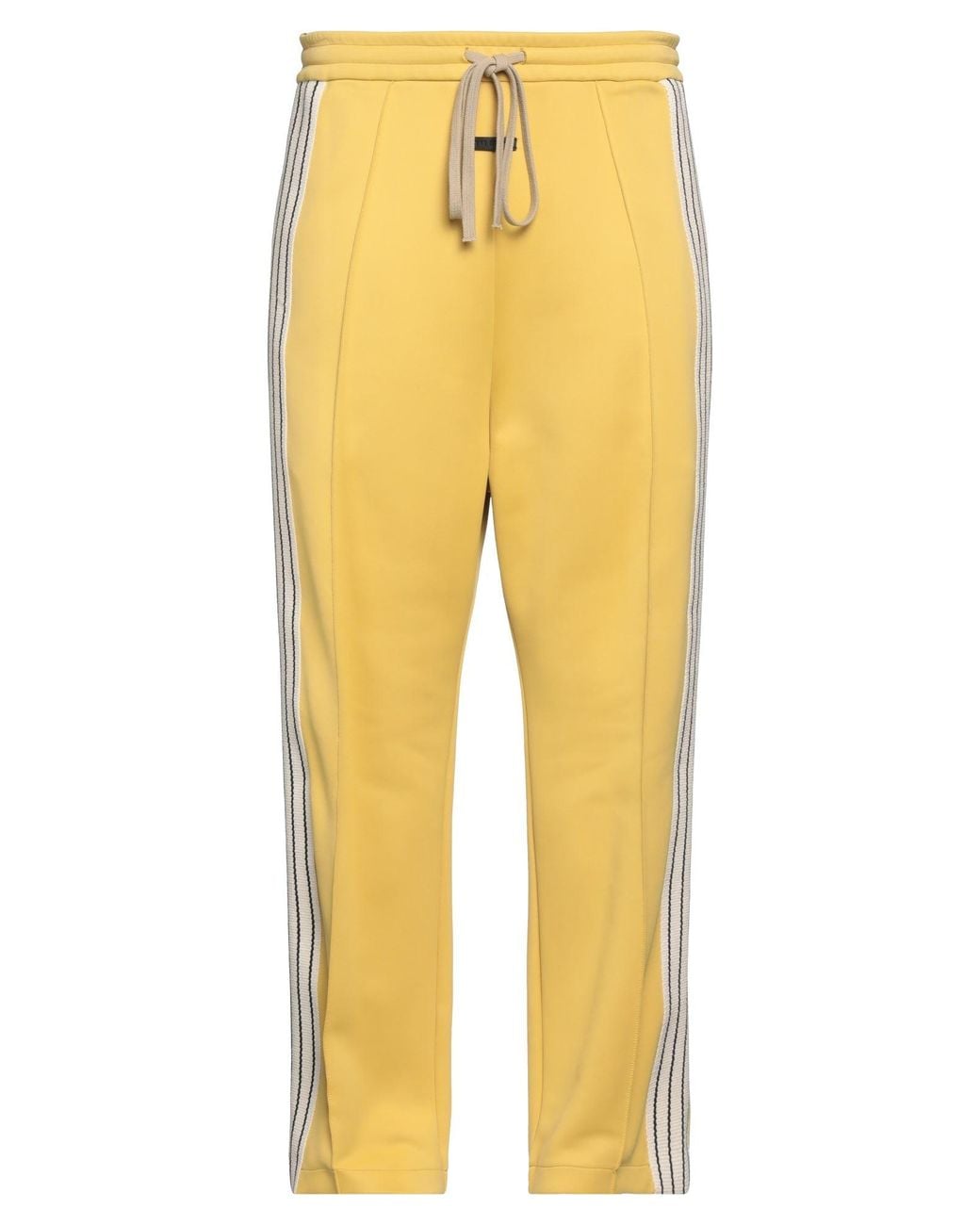 Fear Of God Yellow Pants Nylon, Cotton for men