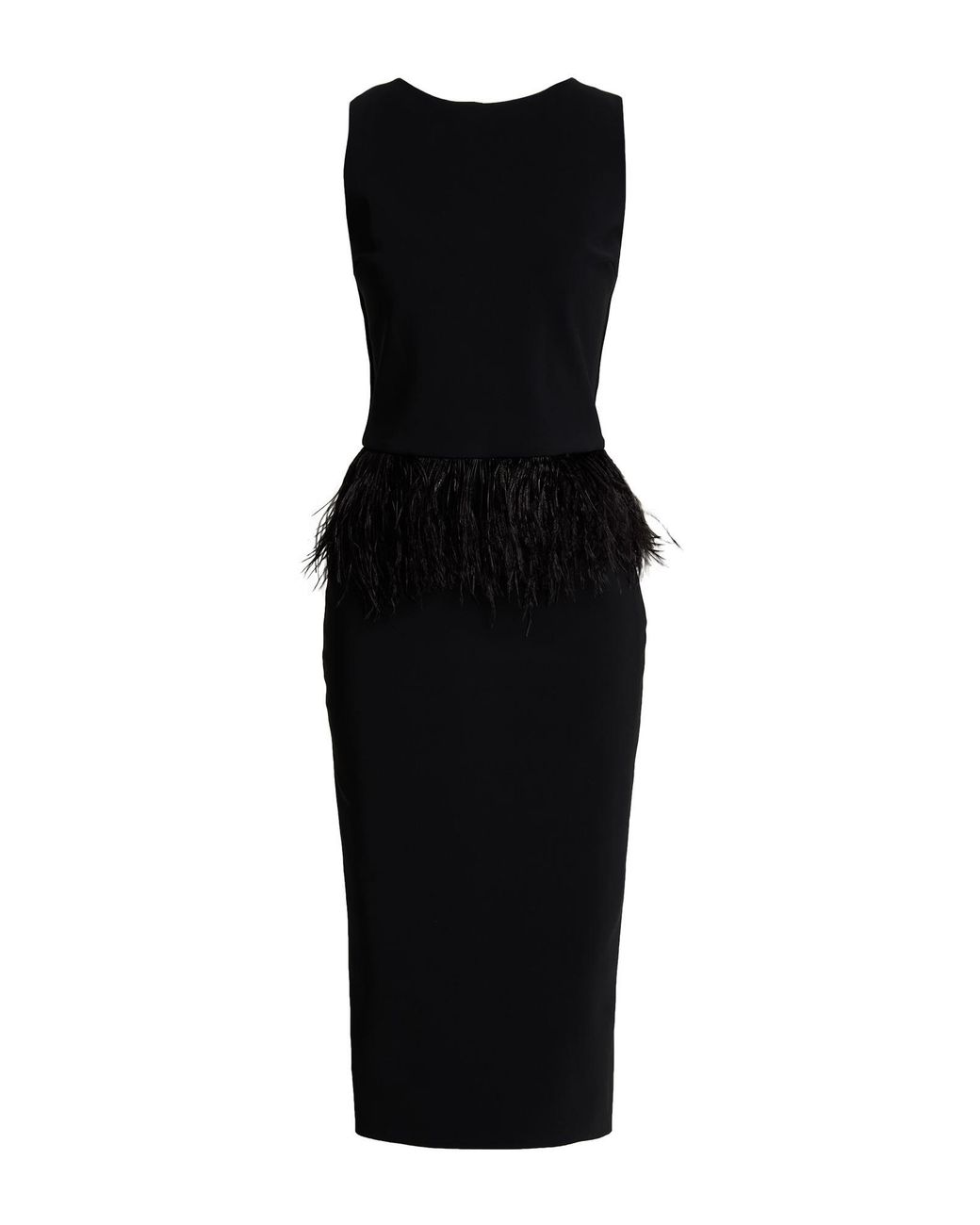 La Petite Robe Di Chiara Boni Black Midi Dress