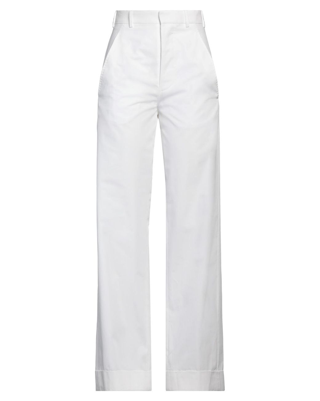 Ann Demeulemeester White Trouser