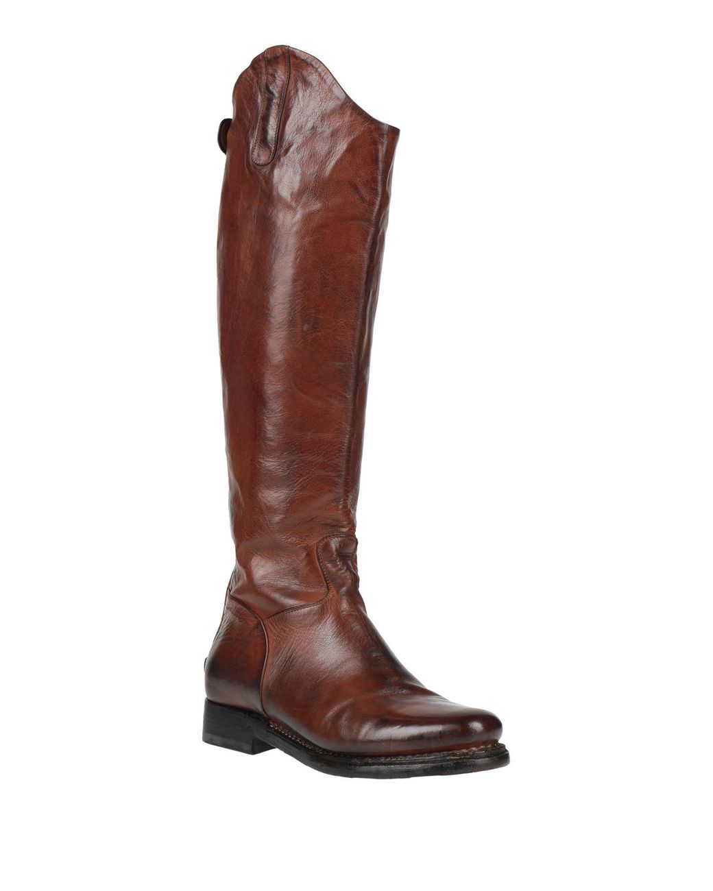 Silvano Sassetti Brown Boot Leather
