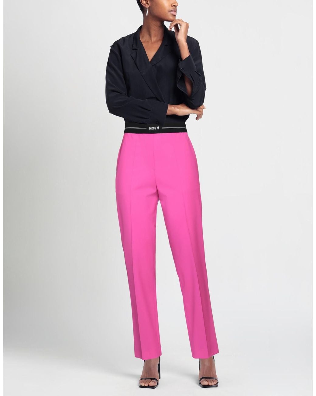 MSGM Pink Trouser