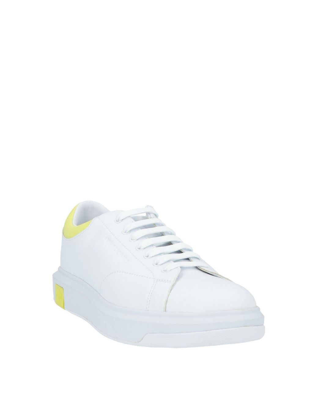 ARMANI EXCHANGE White Sneakers Cow Leather for men